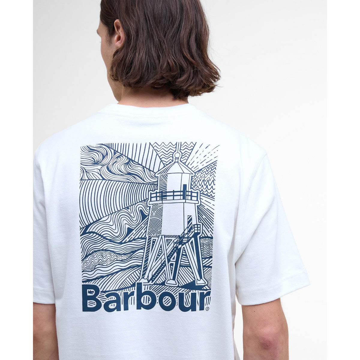 Barbour Moonwell T-Shirt WH32  Whisper White