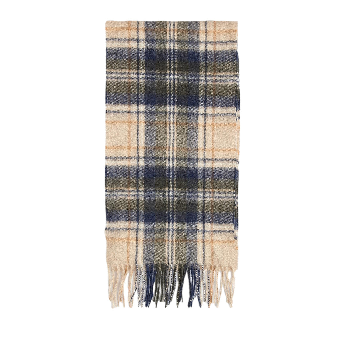 Barbour New Check Scarf BE51 Beige