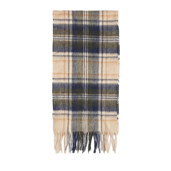 Barbour New Check Scarf BE51 Beige