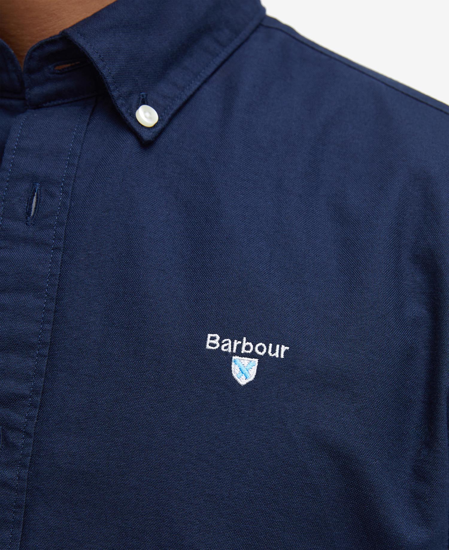 Barbour Oxford TF Shirt NY91 Navy