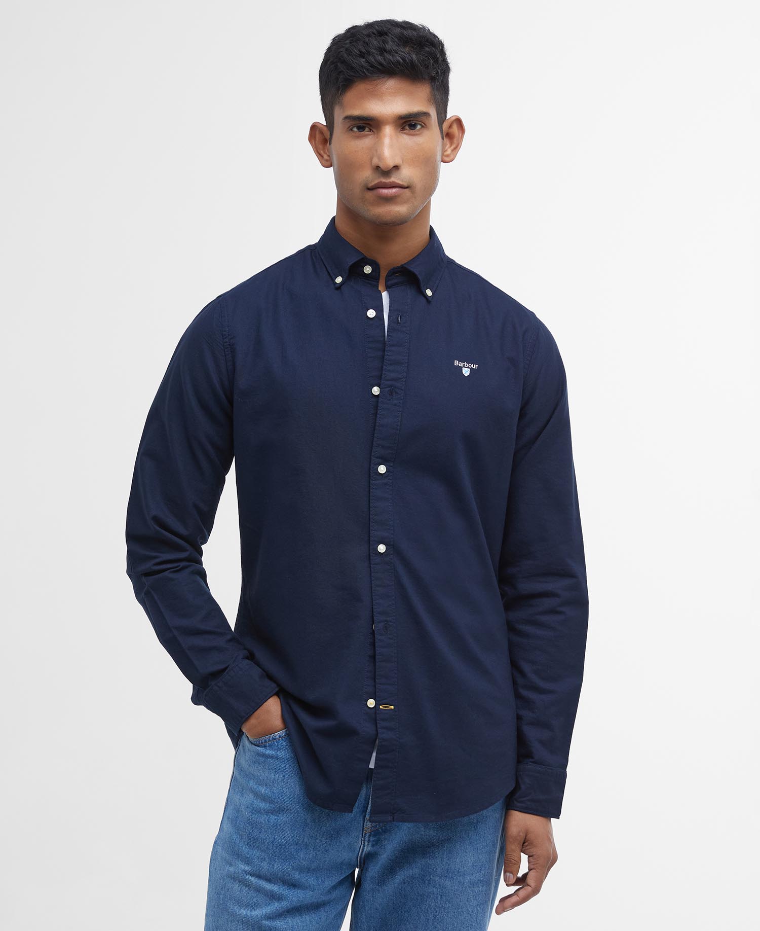 Barbour Oxford TF Shirt NY91 Navy