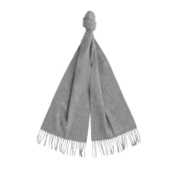 Barbour Plain Lambswool Scarf GY31 Grey