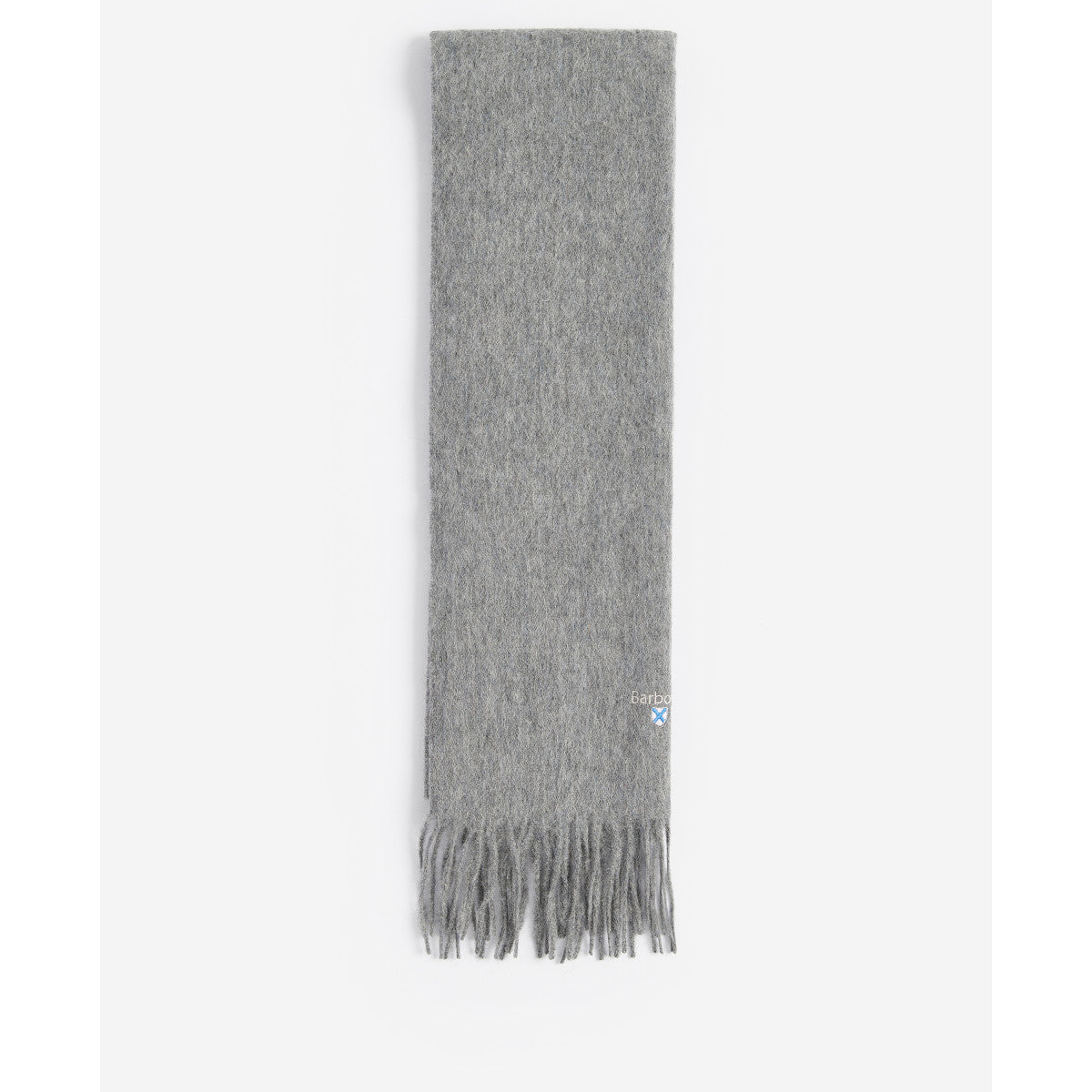 Barbour Plain Lambswool Scarf GY31 Grey