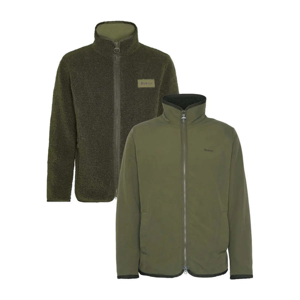 Barbour Reverse Fleece GN71  Green