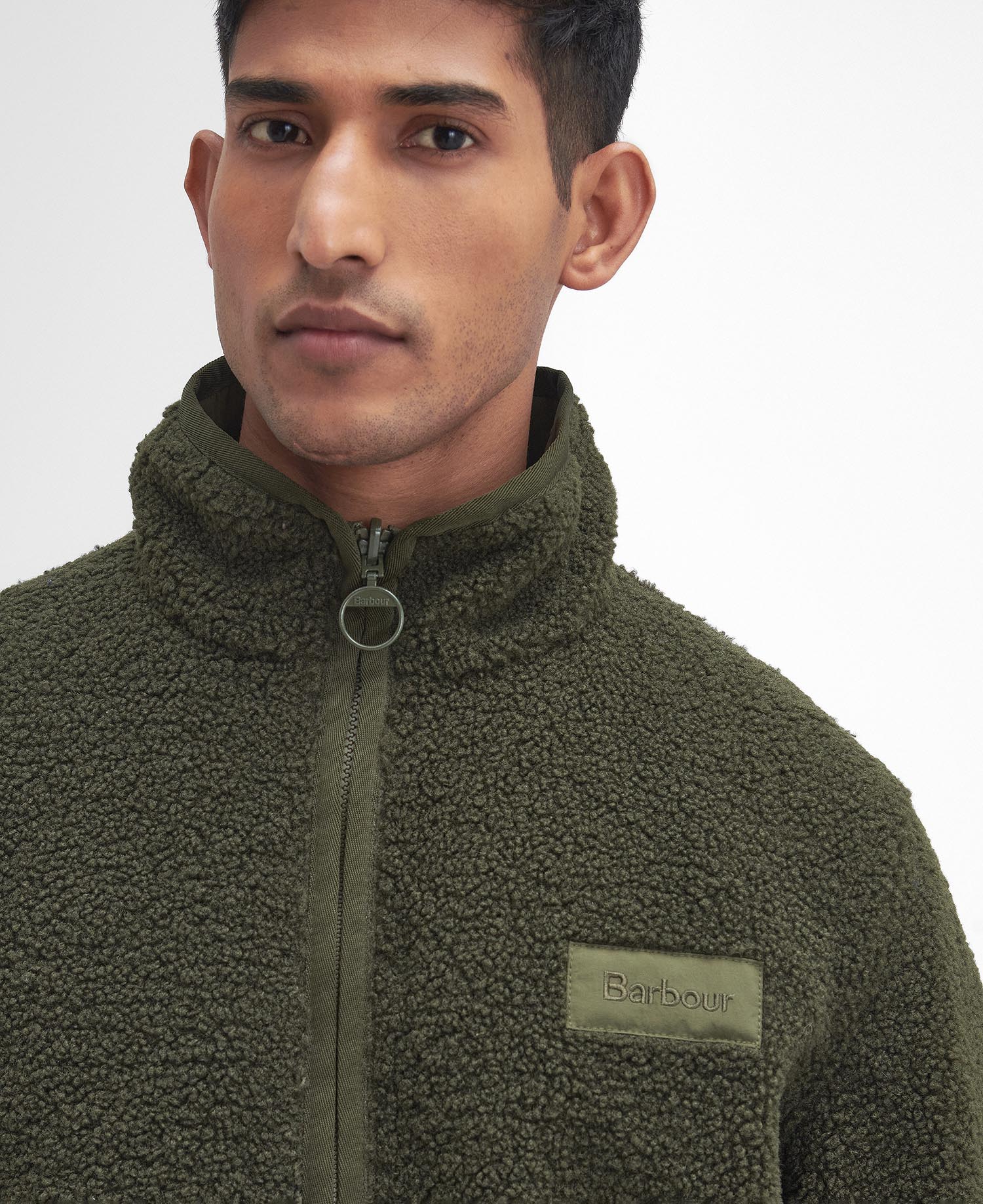 Barbour Reverse Fleece GN71  Green
