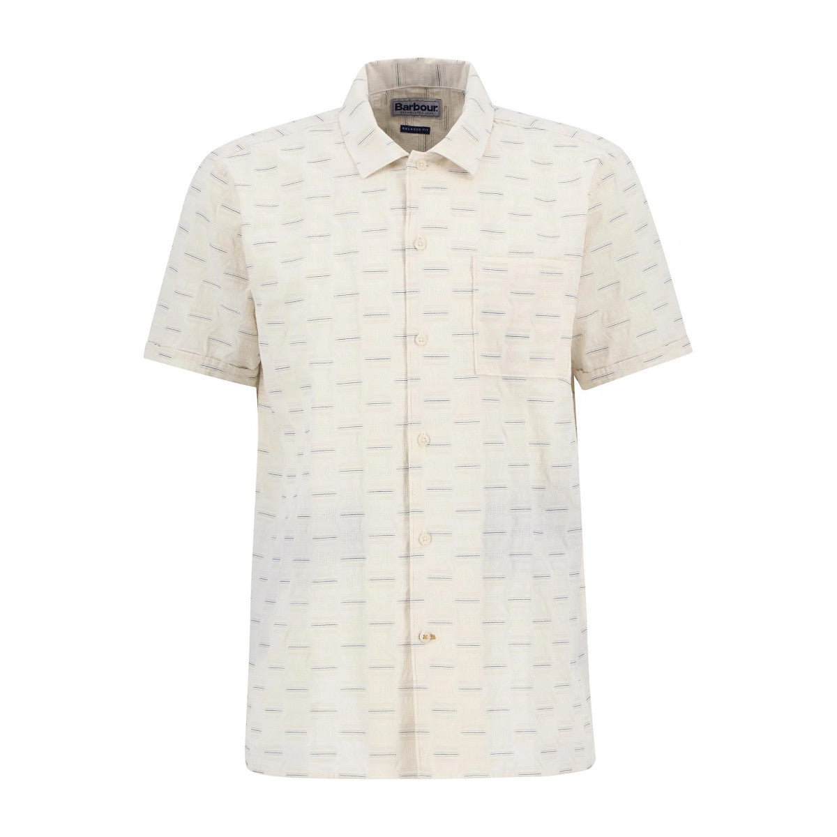 Barbour Saunton Shirt WH32  Whisper White