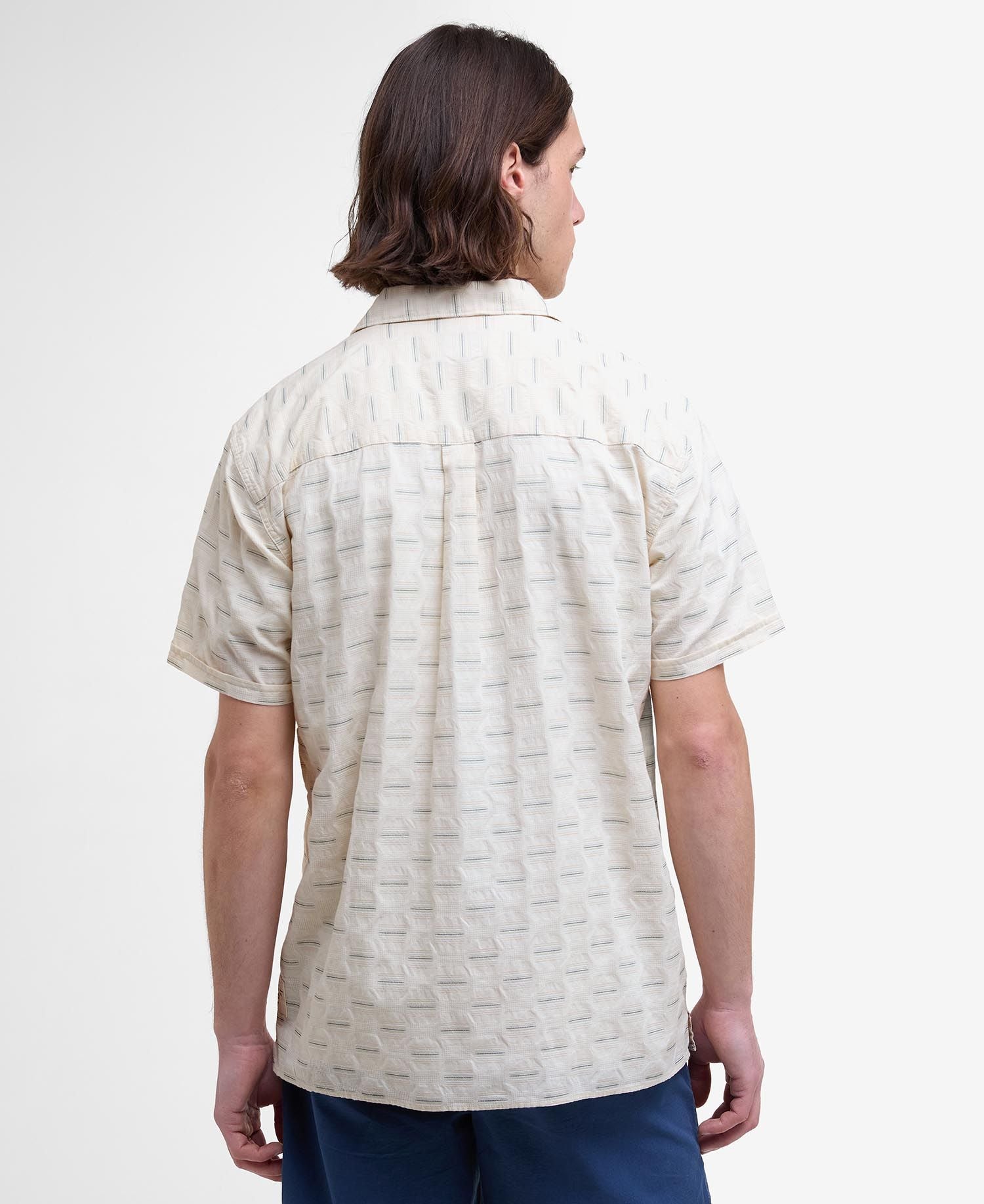 Barbour Saunton Shirt WH32  Whisper White