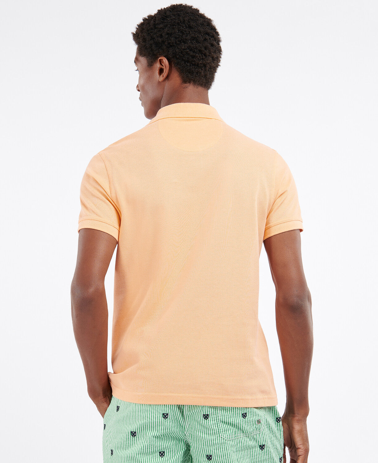 Barbour Sports Polo CO12 Coral Sands