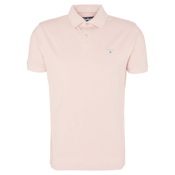 Barbour Sports Polo PI54 Pink Mist