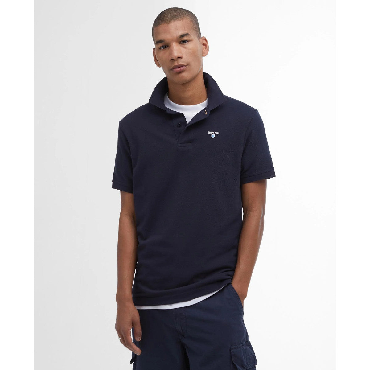 Barbour Sports Polo S1-25 NY31 Navy