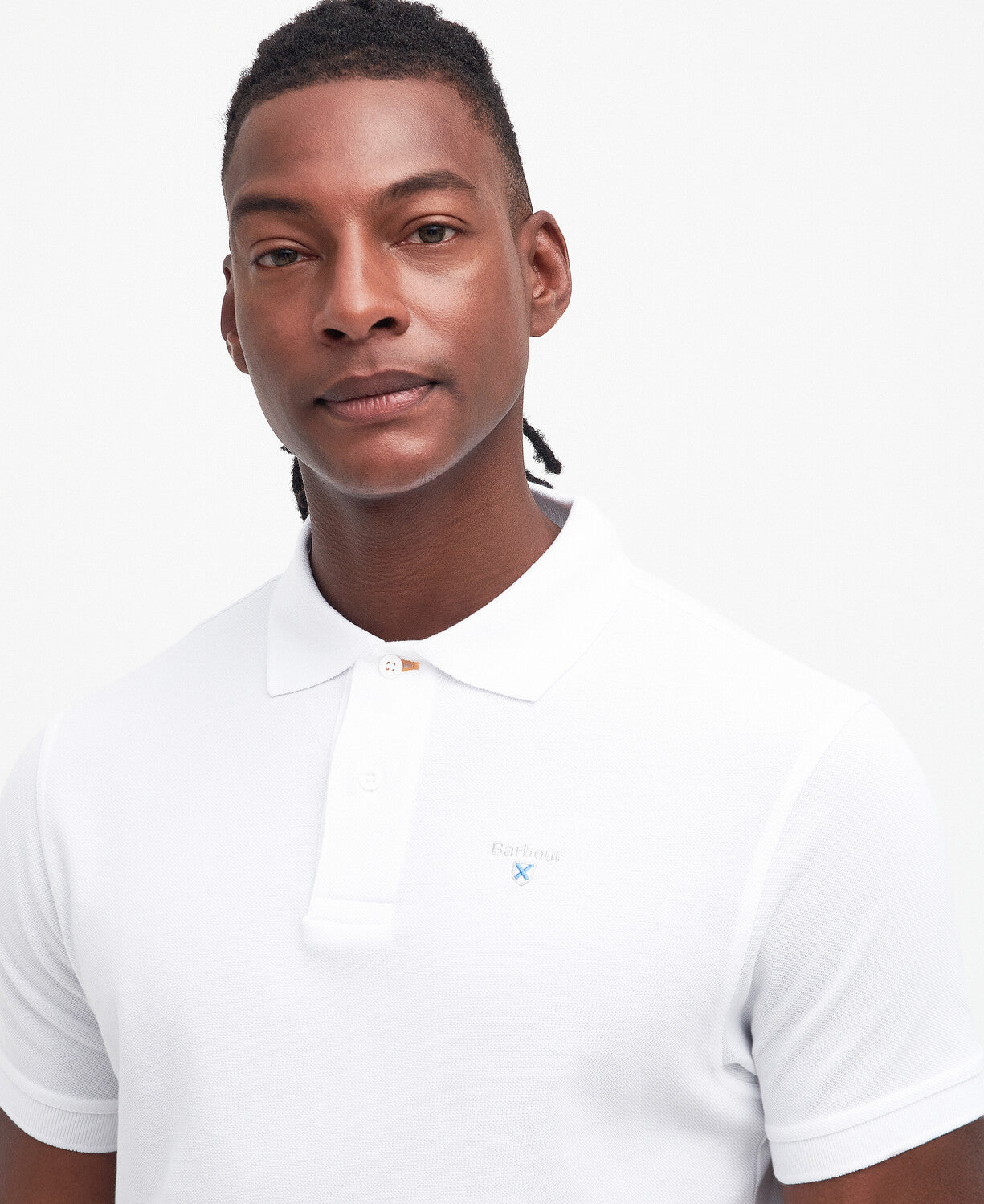 Barbour Sports Polo WH11 White