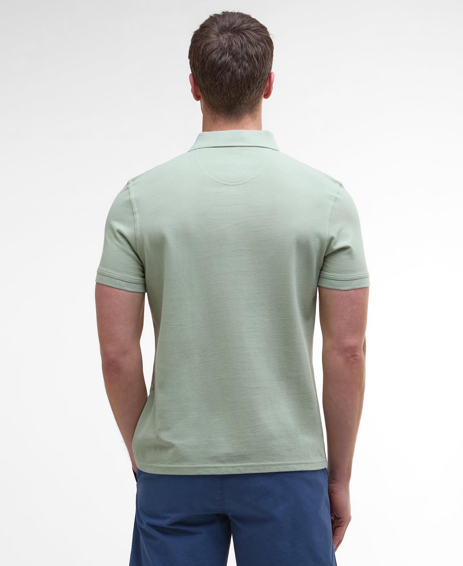 Barbour Sports Tailored Polo GN46 Seagrass