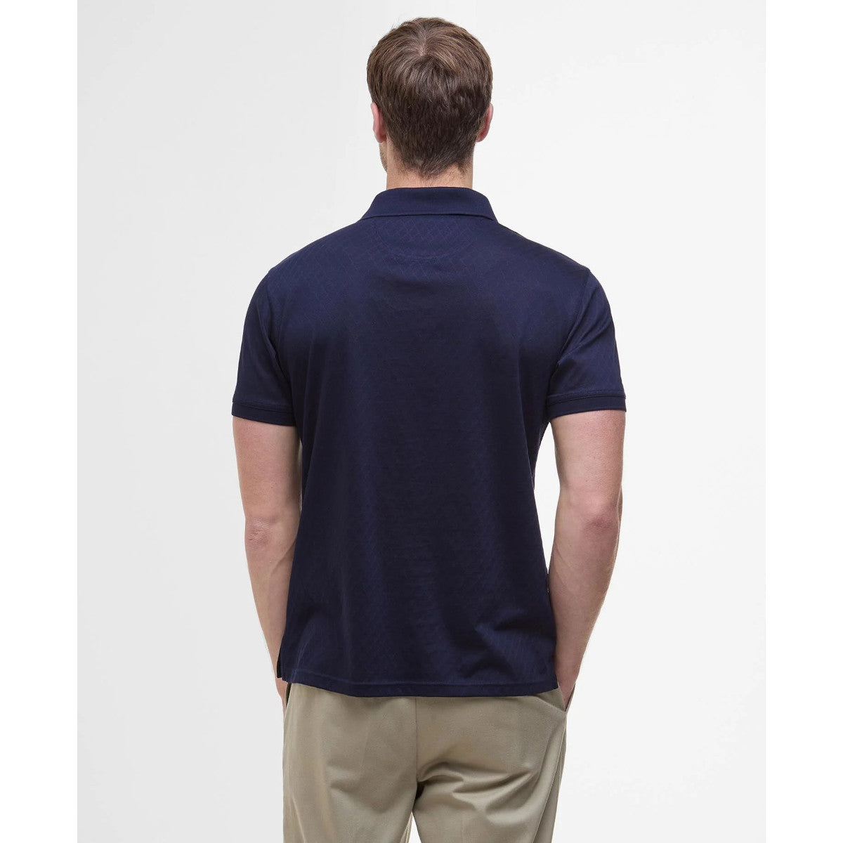 Barbour Sutton Tailored Fit Polo NY91 Navy