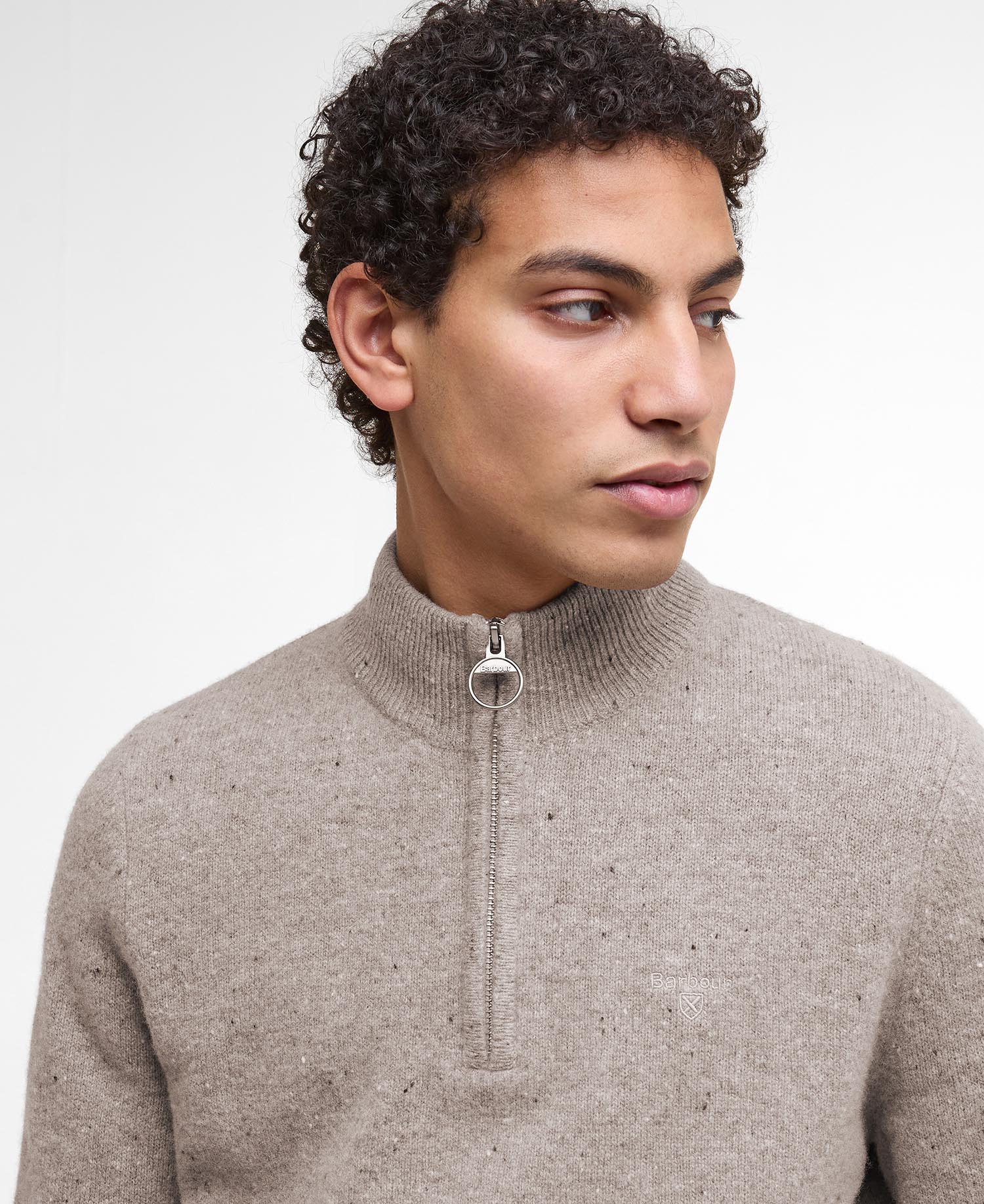 Barbour Tainsbury HZ Sweater ST51 Stone