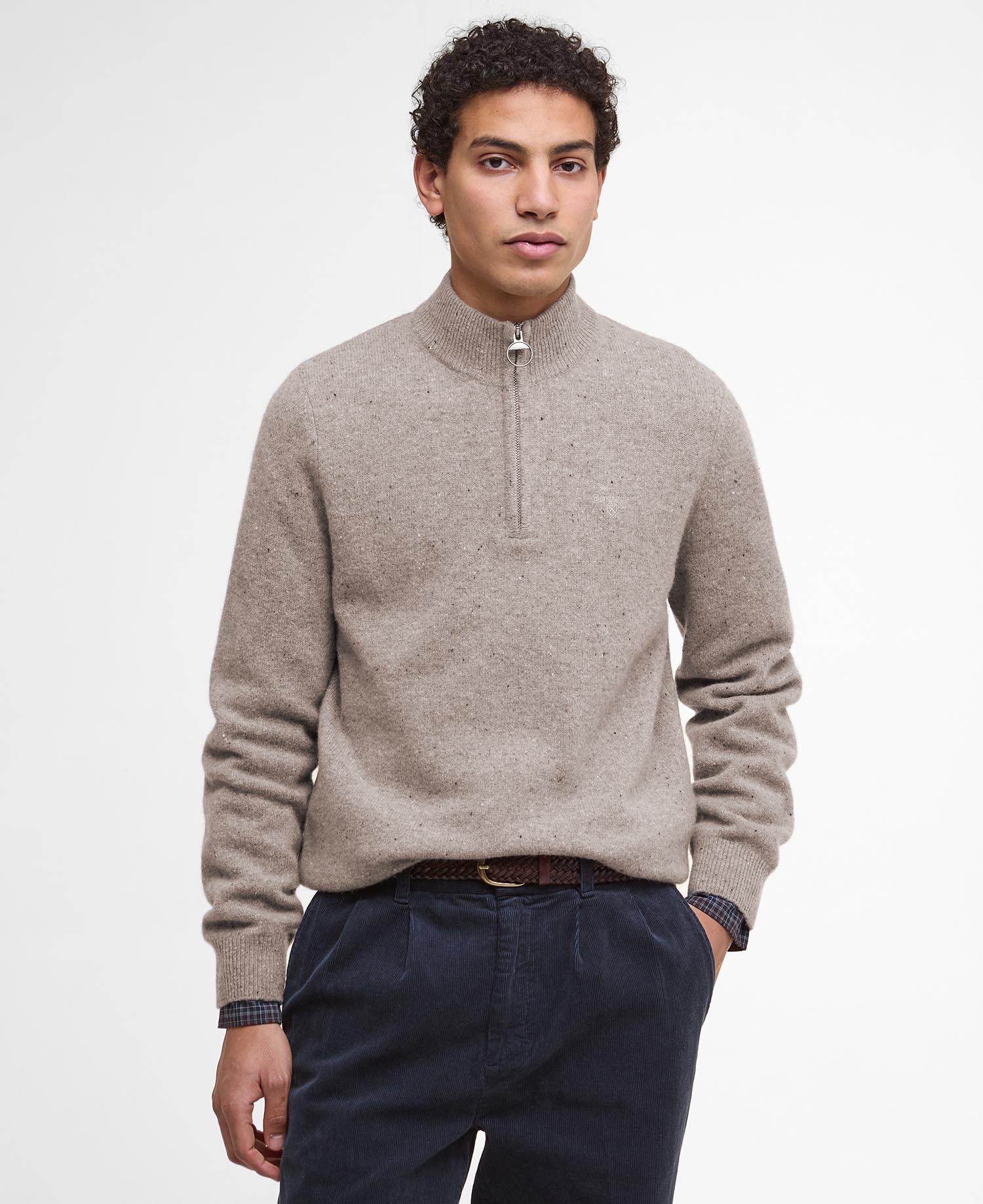 Barbour Tainsbury HZ Sweater ST51 Stone
