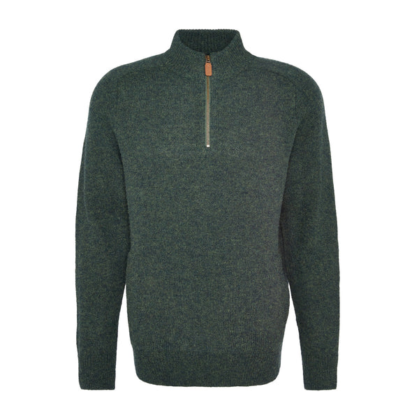 Barbour Talder Half Zip Knit GN73 Green