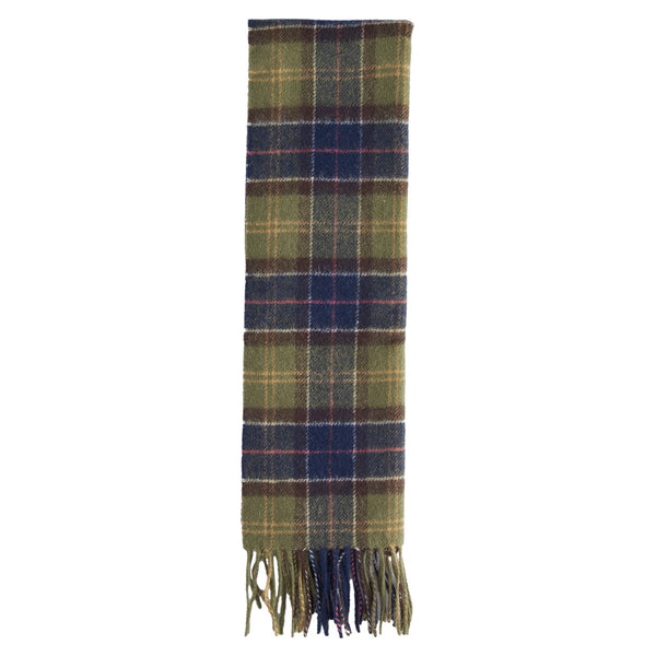 Barbour Tartan Lambswool Scarf TN11 Classic Tartan