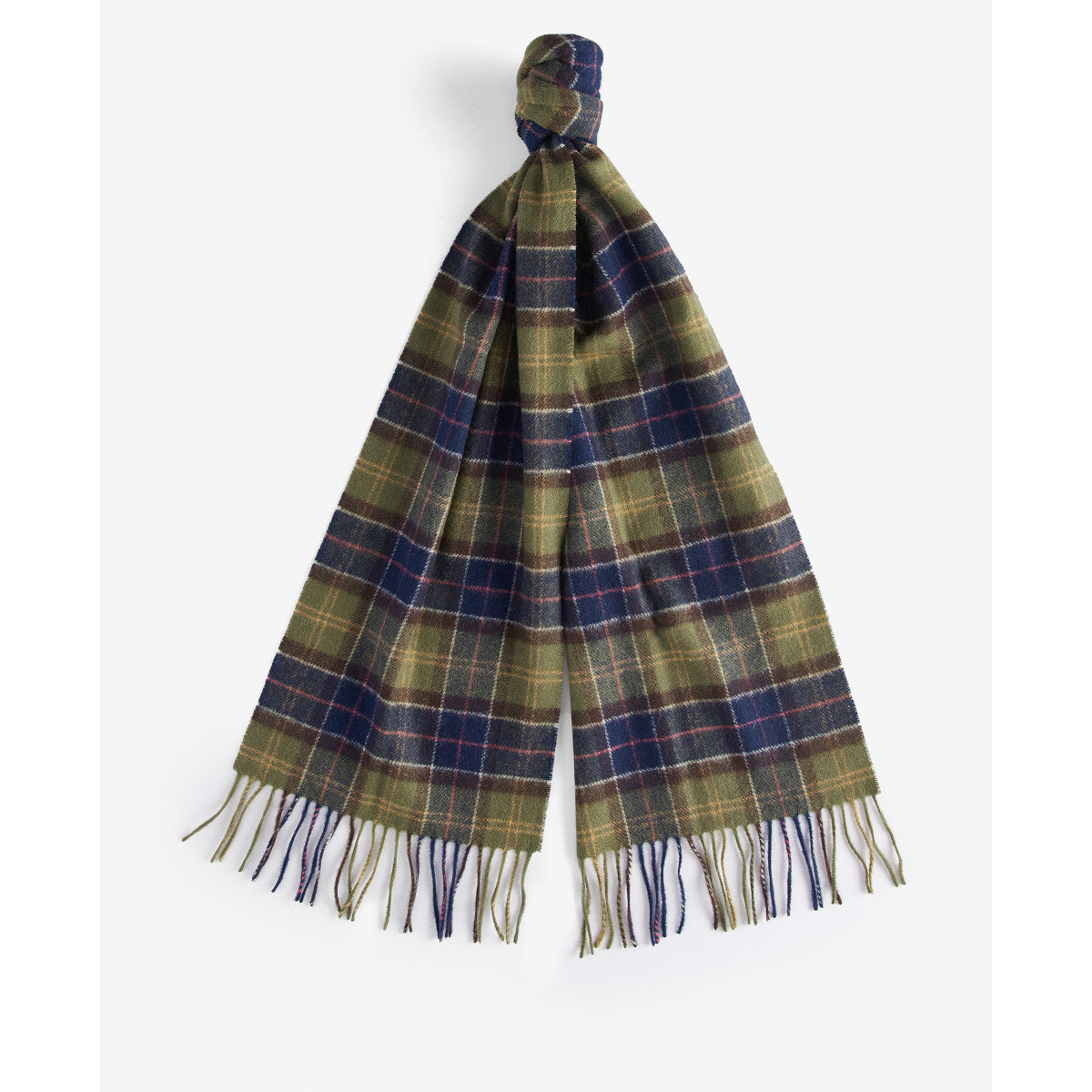 Barbour Tartan Lambswool Scarf TN11 Classic Tartan