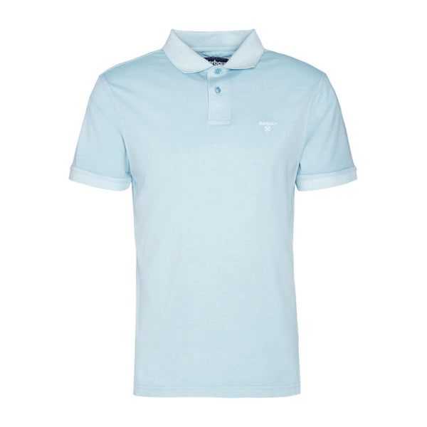 Barbour Terra Dye Polo Shirt BL32 Sky