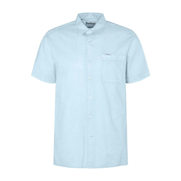 Barbour Terra Dye SS Shirt BL32 Sky