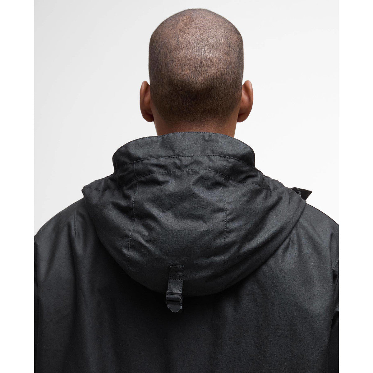 BarbourTideHoodWaxJacketBK71Black__3