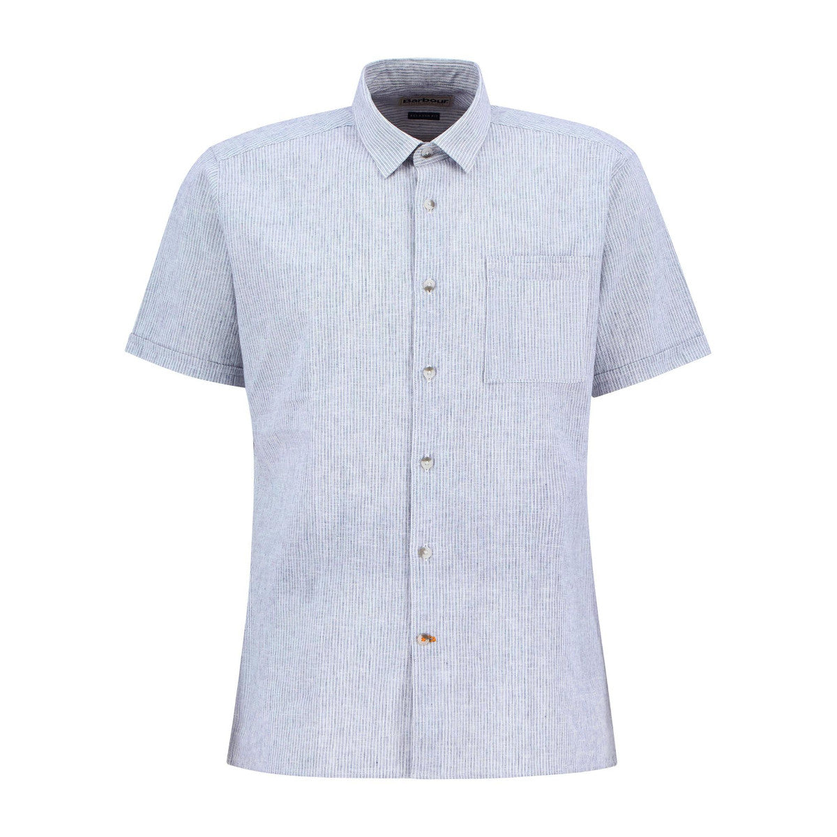 Barbour Tindale Stripe Shirt  BU28 Bleached Blue