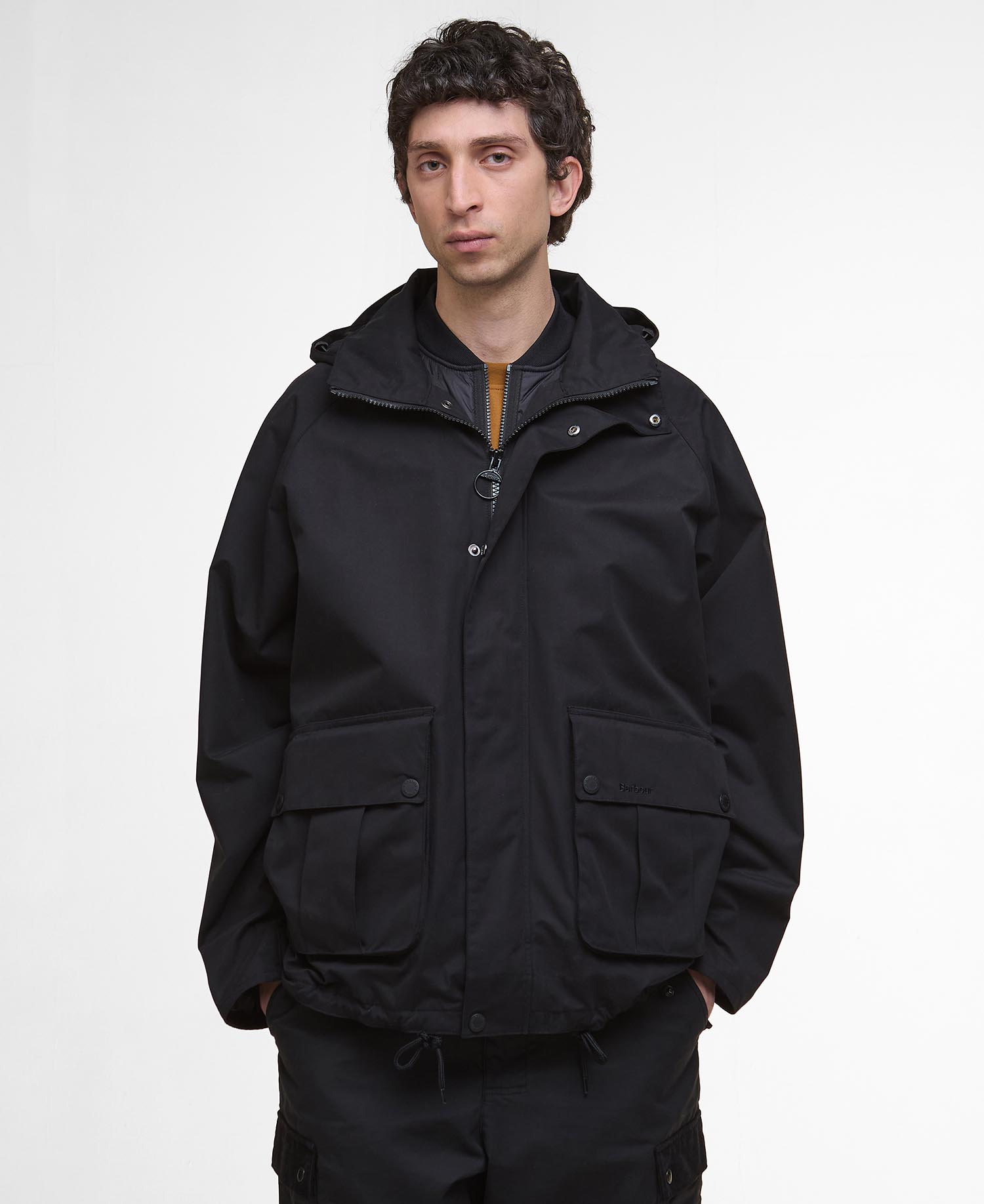 Barbour Wading Spey Showerproof Jacket BK11 Black