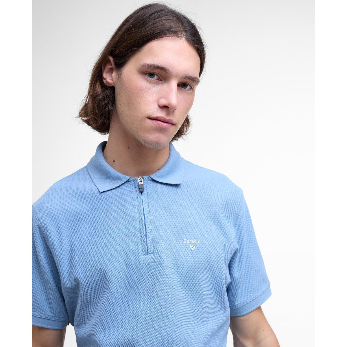 Barbour Wadworth Polo Shirt BL15 Chambray