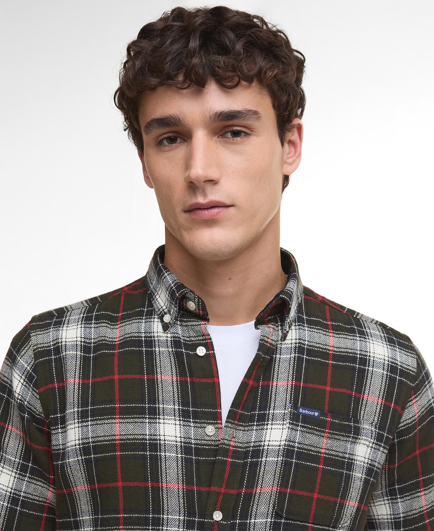 Barbour Whernside Shirt OL51 Olive