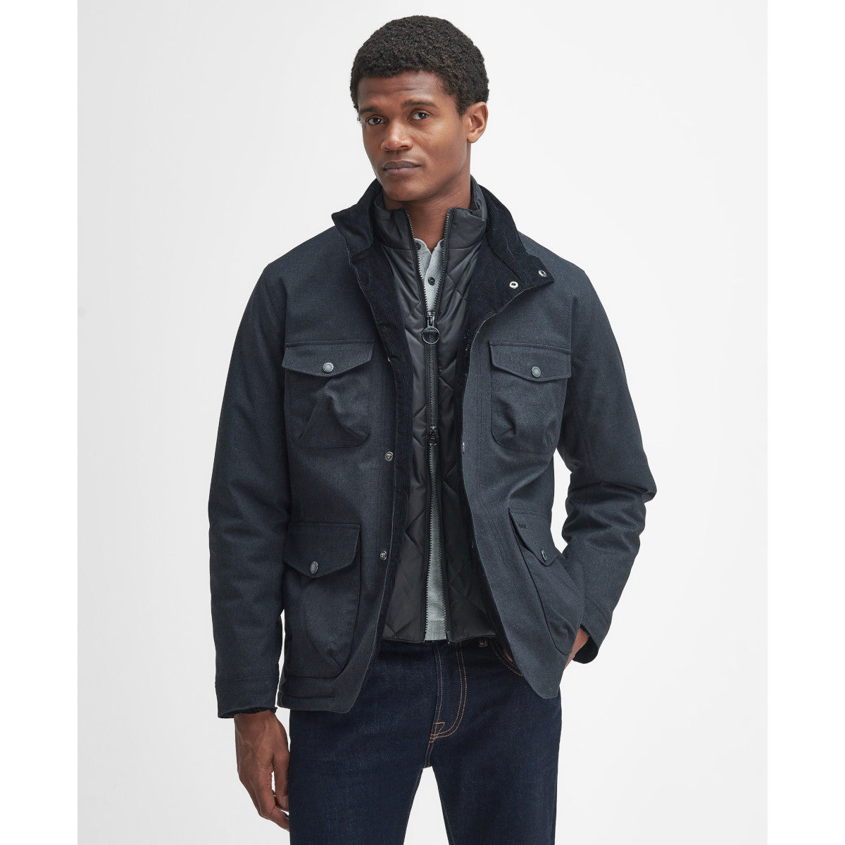 Barbour Winter Ogston BK11 Black