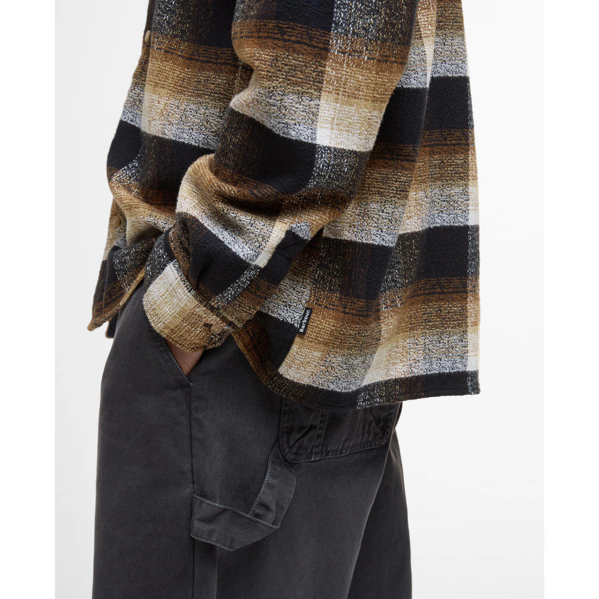 BarbourWoodfootShirtBK31Black__3