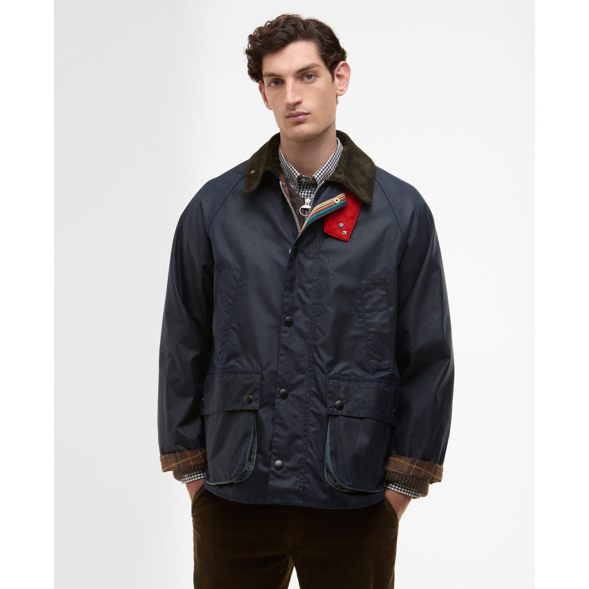 Barbour X Paul Smith Barbour PS Bedale Wax Jacket NY94 Navy