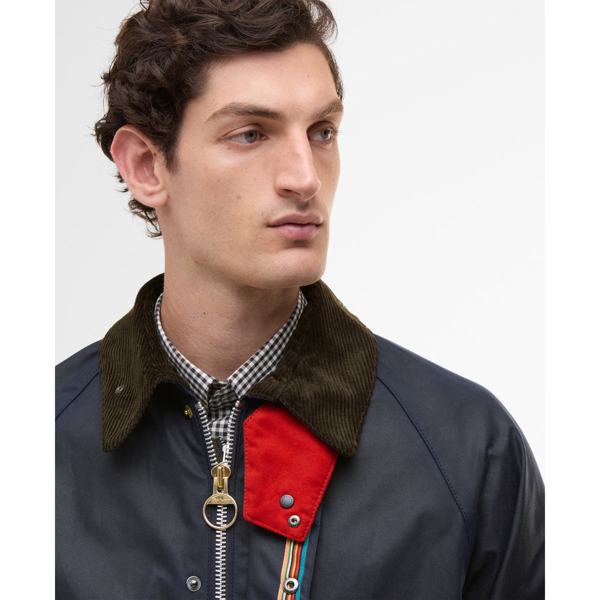Barbour X Paul Smith Barbour PS Bedale Wax Jacket NY94 Navy