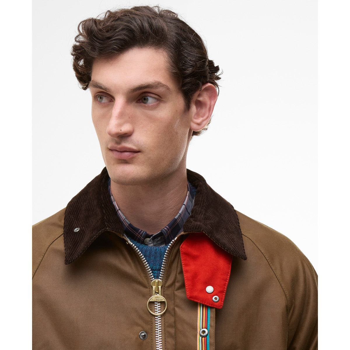 Barbour X Paul Smith Barbour PS Bedale Wax Jacket TA51 Tan