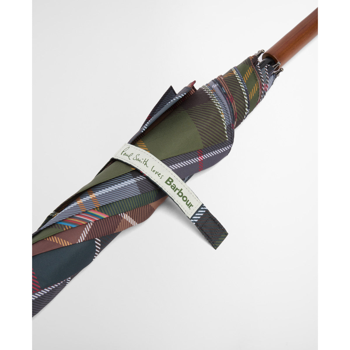 Barbour X Paul Smith Barbour PS Umbrella TN28  Mixed Tartan