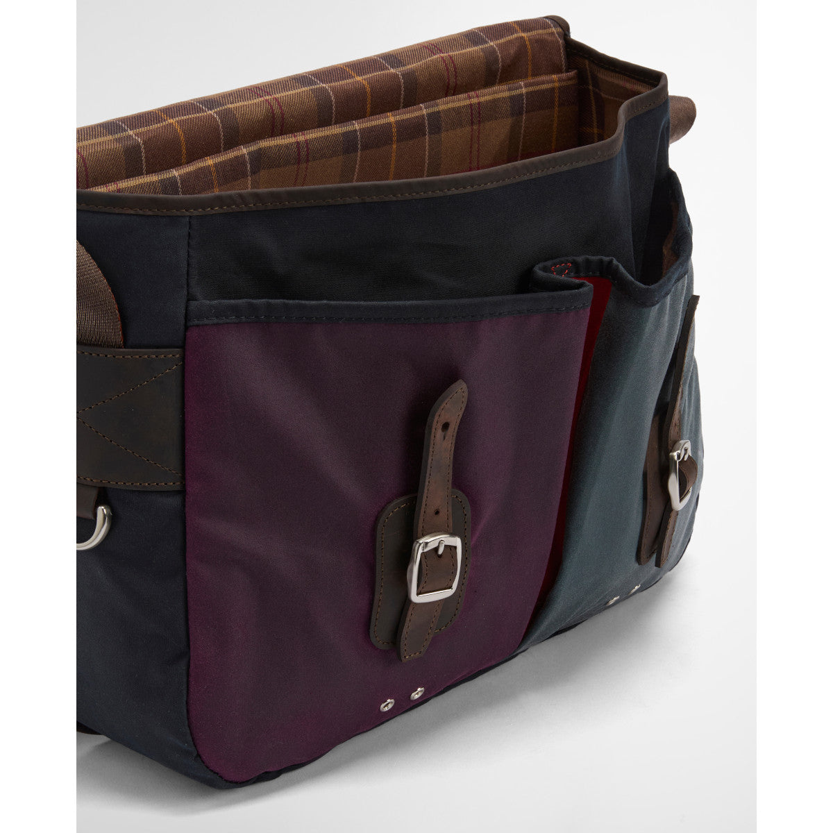 Barbour X Paul Smith Barbour PS Wax Tarras Bag NY94 Night Sky