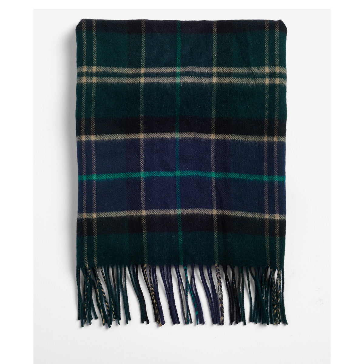 Barbour Yaxley Scarf TN23 Green Loch