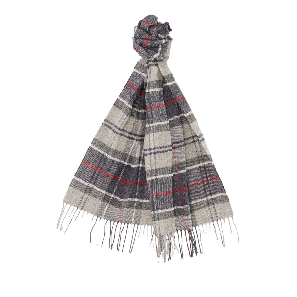 Barbour Yaxley Scarf TN27 Blue Granite