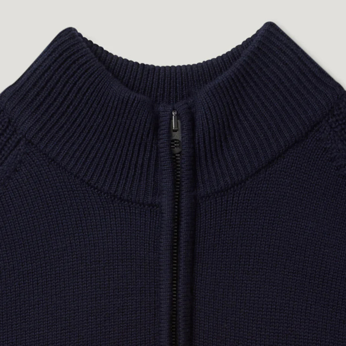 Belstaff Aspect Quarter Zip Jumper Dark Ink