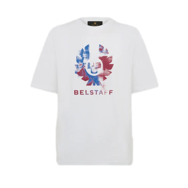 Belstaff Blur Phoenix Graphic T-Shirt White