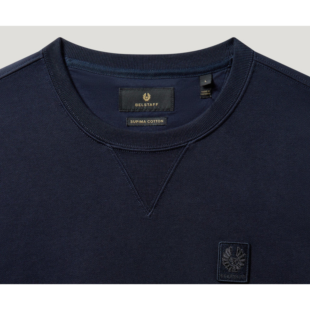 Belstaff Curator Crewneck Sweatshirt Dark Ink