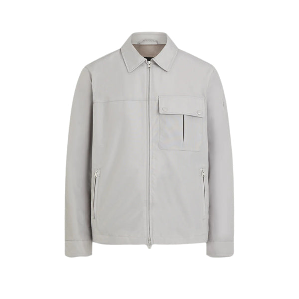 Belstaff Drill Overshirt Chrome Grey