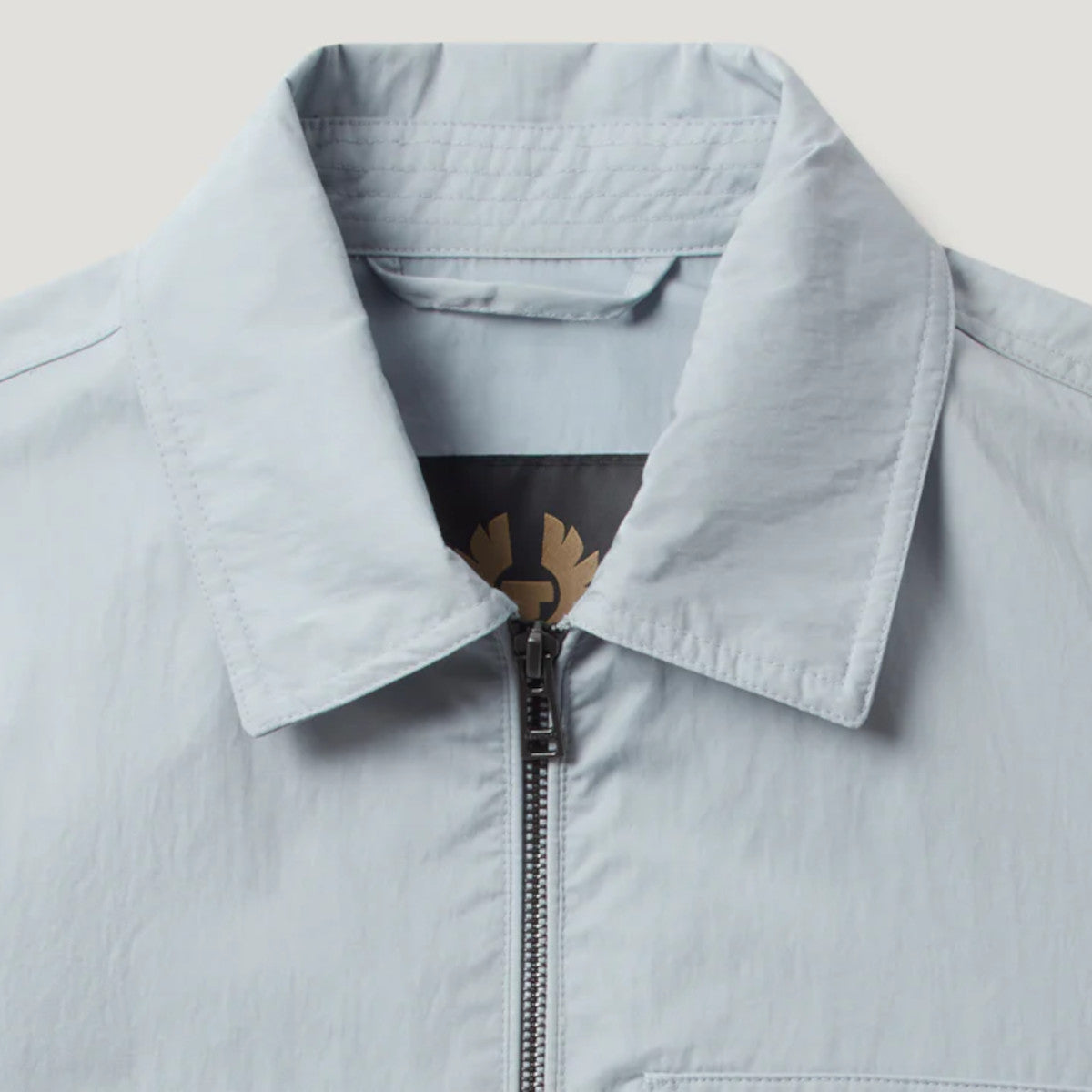 Belstaff Drome Overshirt A1-25 Quarry Blue
