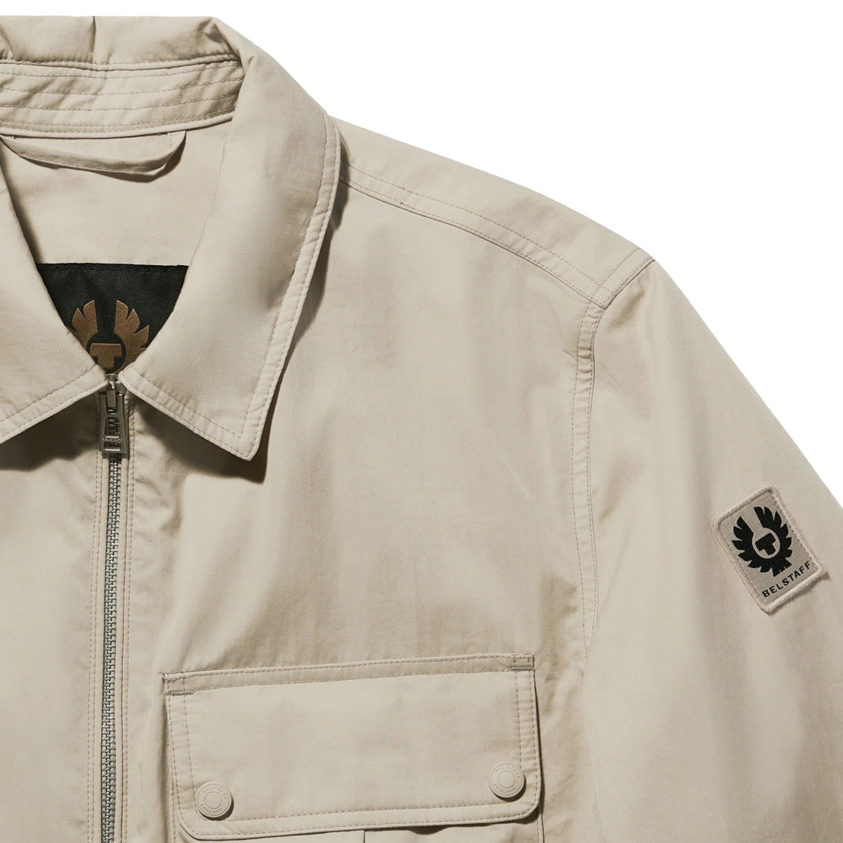 Belstaff Drome Overshirt S1-25 Stone Beige