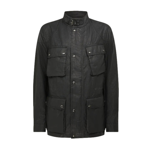 Belstaff Fieldmaster Jacket Washed Black/Smoke Grey