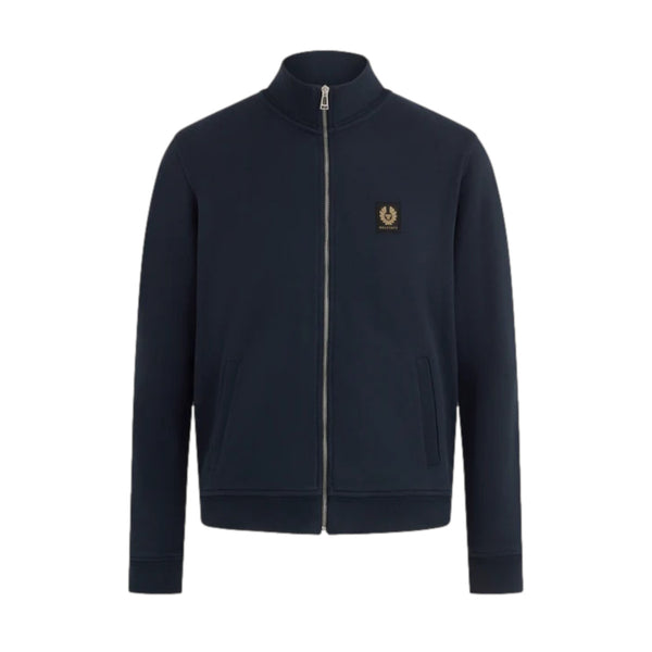 Belstaff Full Zip Sweatshirt Dark Ink