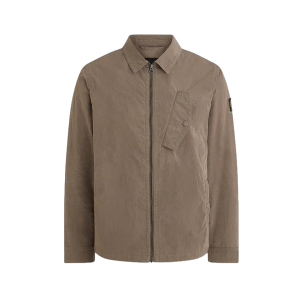 Belstaff Hauler Overshirt Clay Brown