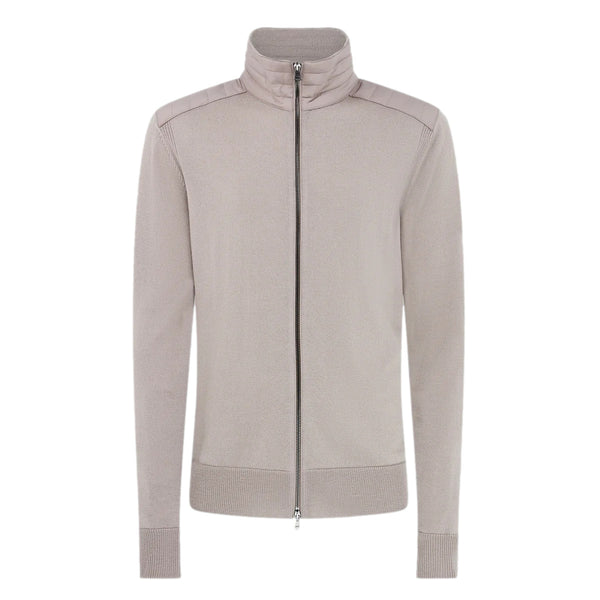 Belstaff Kelby Zip Cardigan Pumice