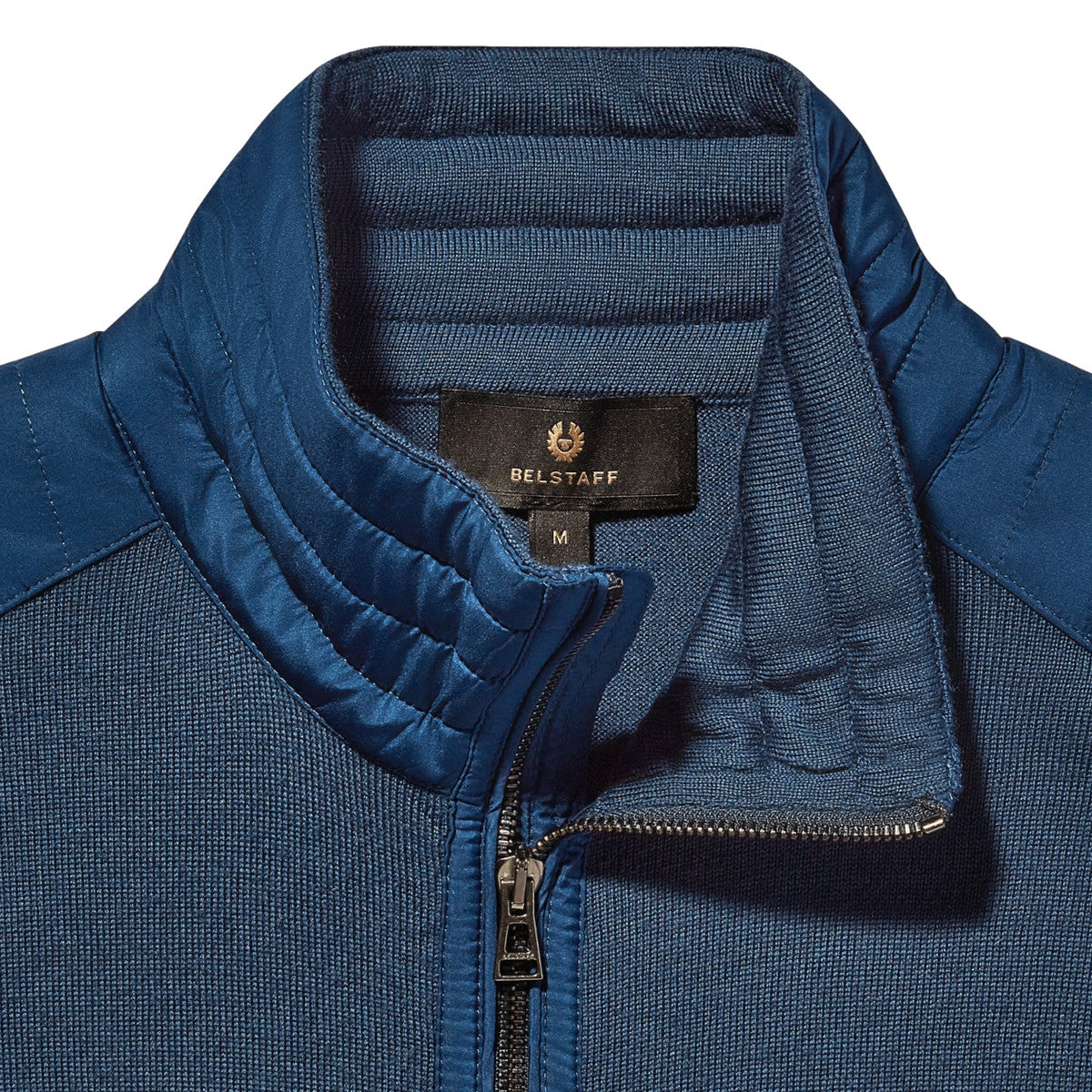 Belstaff Kilmington Quarter Zip Insignia Blue