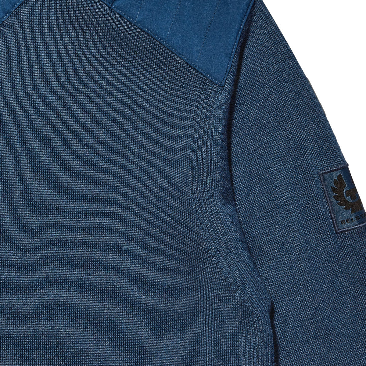 Belstaff Kilmington Quarter Zip Insignia Blue